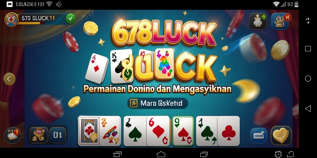 Screenshot gameplay 678LUCK dengan aksi domino yang seru.