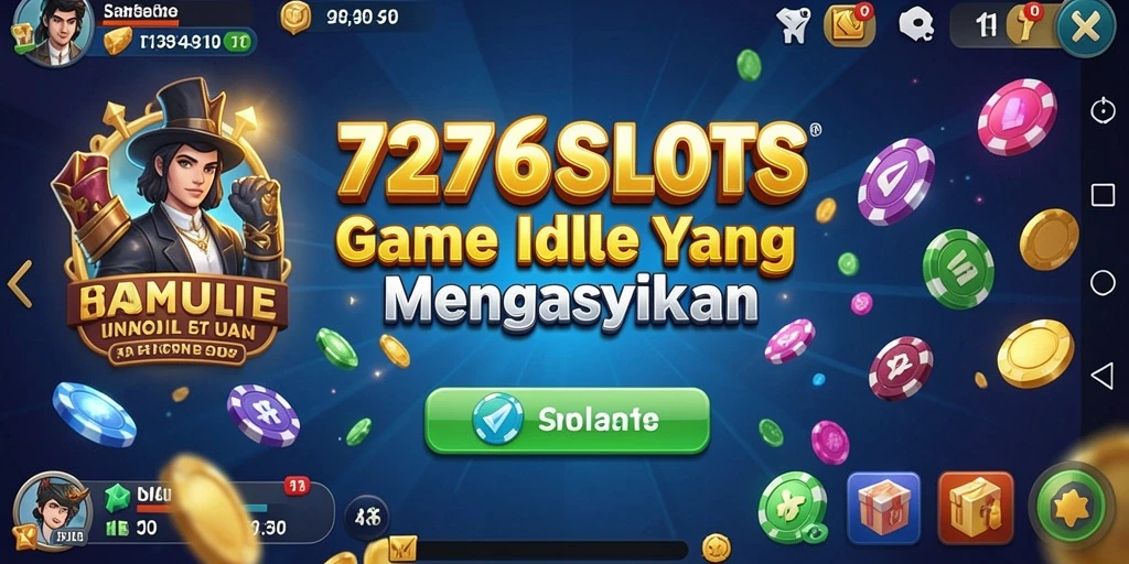 Tampilan gameplay 7276SLOTS yang seru dan menghibur.