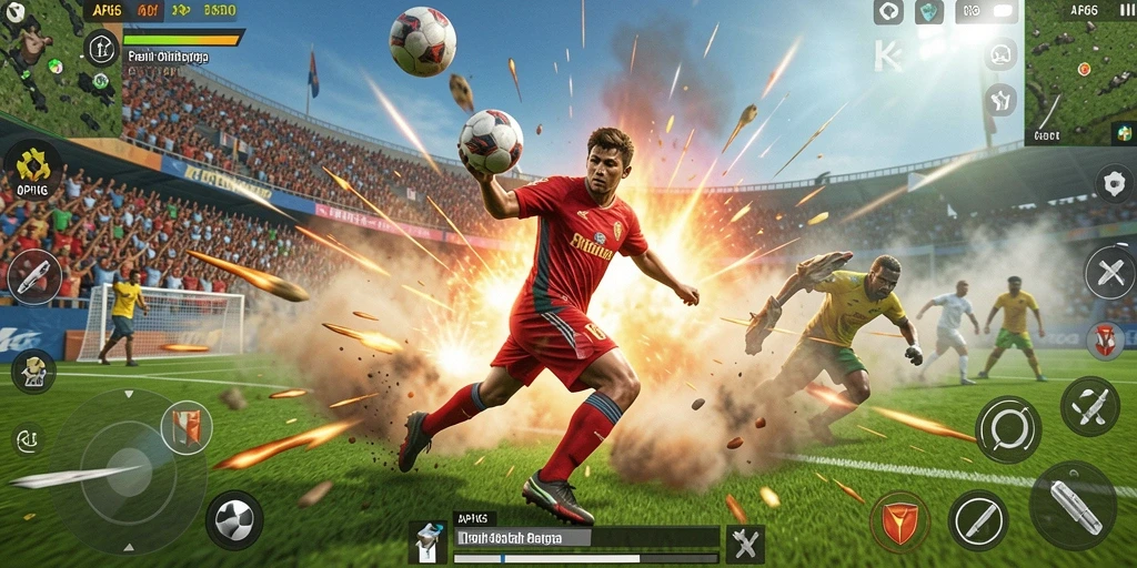 Tampilan menakjubkan dari gameplay olahraga di API66.