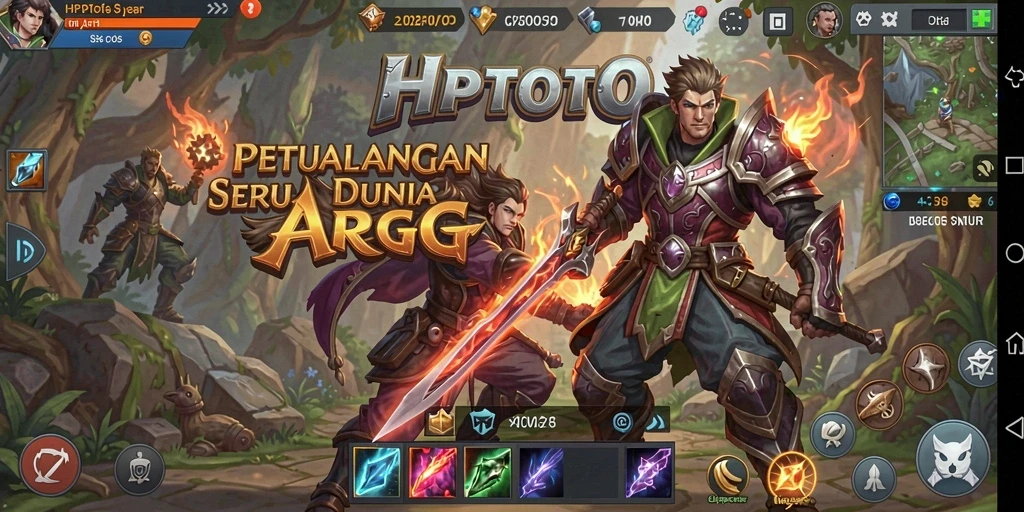 Tampilan gameplay seru dalam HPTOTO, aksi menegangkan menanti Anda.