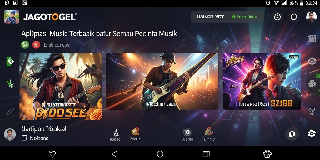 Tampilan menarik gameplay JAGOTOGEL dengan berbagai tantangan musik.