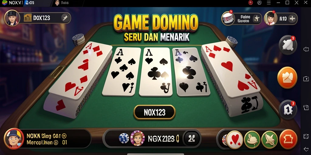 Gameplay seru dan menarik di NOX123 dengan tampilan yang menarik.