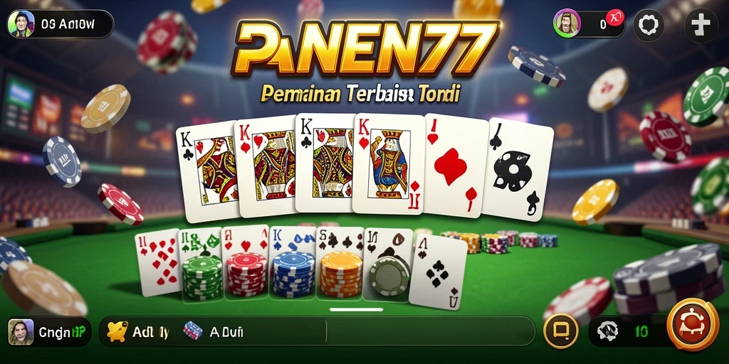 Tampilan gameplay PANEN77 yang seru dan menantang.
