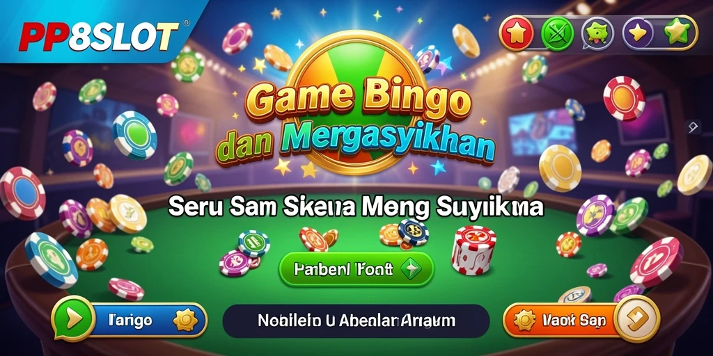 Screenshot gameplay PP8SLOT yang menunjukkan keseruan bermain Bingo.