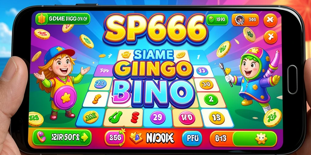 Tampilan menarik dari gameplay Bingo di SP666.