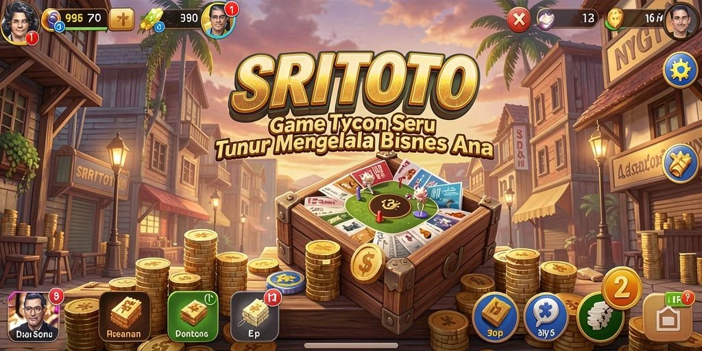 Tampilan menarik gameplay Tycoon SRITOTO yang menangkap perhatian.